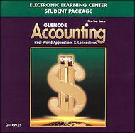Glencoe Accounting: First Year Course, Electronic Learning Center Student Package cover
