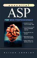 Essential ASP for Web Professionals cover