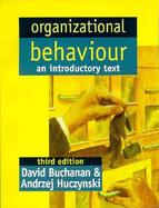 Organizational Behaviour: An Introduction Text cover