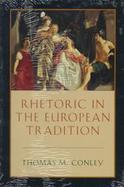Rhetoric in the European Tradition cover