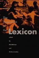 The Acquisition of the Lexicon cover