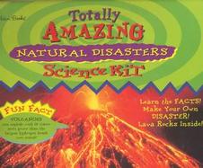 Totally Amazing Natural Disasters Science Kit with Book and Toy and Pens/Pencils cover
