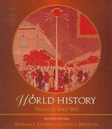 WORLD HISTORY, VOLUME II-SINCE 1500 cover