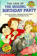 The Case of the Missing Birthday Party cover