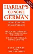 Harrap's Concise English-German Dictionary: Worterbuch Deutsch-Englisch cover