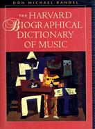 The Harvard Biographical Dictionary of Music cover