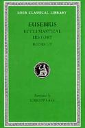 Eusebius Ecclesiastical History Books I-V (volume1) cover
