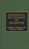 Historical Dictionary of Palestine cover