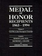 Medal of Honor Recipients 1863-1994 cover