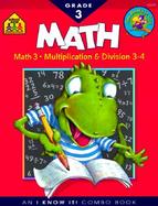 Math Grade 3 and Multiplication and Division Grades 3 & 4 cover