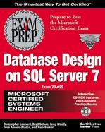 MCSE Database Design on SQL Server 7 Exam Prep with CDROM cover