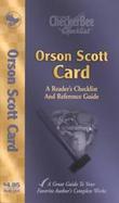 Orson Scott Card: A Reader's Checklist and Reference Guide cover
