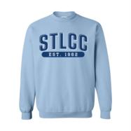 STLCC Crewneck Fleece [L - LIGHT BLUE - Full Front Logo] cover