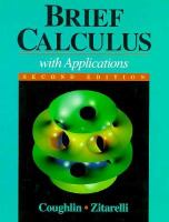 Brief Calculus with Application Graph Manual cover