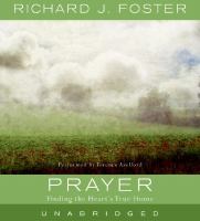 Prayer CD cover