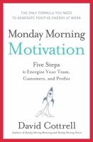 Monday Morning Motivation cover