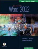Microsoft Word 2002 cover