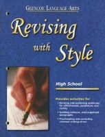 Revising with Style: High School cover
