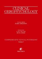 Clinical Geropsychology cover