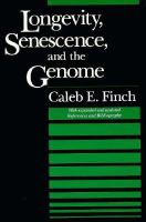 Longevity, Senescence, and the Genome cover
