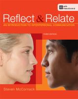 Reflect and Relate : An Introduction to Interpersonal Communication cover