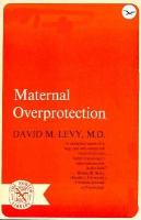 Maternal Overprotection cover