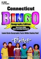 Connecticut Bingo Geography Edition cover