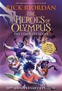 The Heroes of Olympus Paperback Boxed Set (10th Anniversary Edition) cover