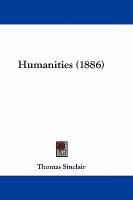 Humanities (1886) cover