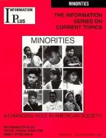 Minorities - A Changing Role in American Society cover