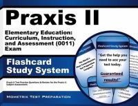 Praxis II Fundamental Subjects: Content Knowledge (0511) Exam Secrets Study Guide : Praxis II Test Review for the Praxis II: Subject Assessments cover