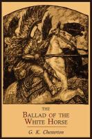 The Ballad of the White Horse cover