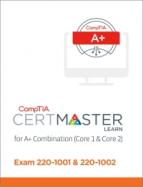 CompTIA CertMaster Learn for A+ Core Series (220-1001 and 220-1002) Student Access Key cover