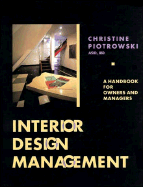 Interior Design Management A Handbook for Owners and Managers cover