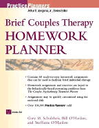 The Brief Couples Therapy Homework Planner cover