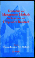 Economic and Management Methods for Tourism and Hospitality Research cover