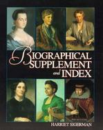 Biographical Supplement and Index cover