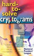 Hard-To-Solve Cryptograms cover