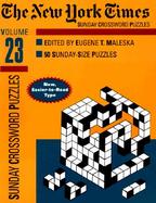New York Times Sunday Crossword Puzzles (volume23) cover