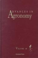 Advances in Agronomy (volume69) cover