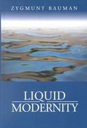 Liquid Modernity cover