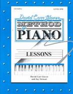 David Carr Glover Method for Piano Lessons Level One cover
