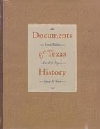 Documents of Texas History cover