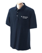St. Vincent's  College Men's Short-Sleeved Polo Shirt (Large, Navy Blue) cover