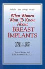 What Women Want to Know About Breast Implants cover