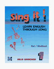 Sing It! Learn English Through Songs 1 cover