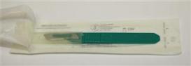 Disposable Sterile Scalpel with #15 Blade - Box of 10 cover